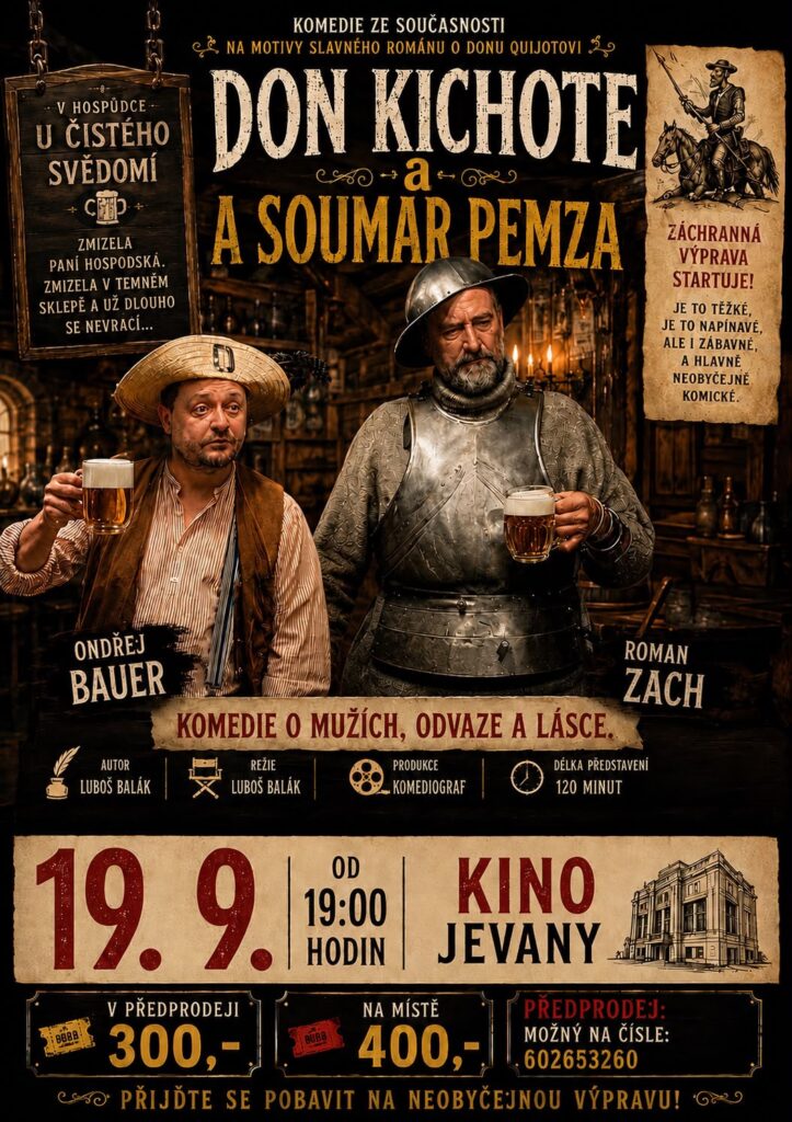 Kino "Don Kichote" 19.9. v 19:00