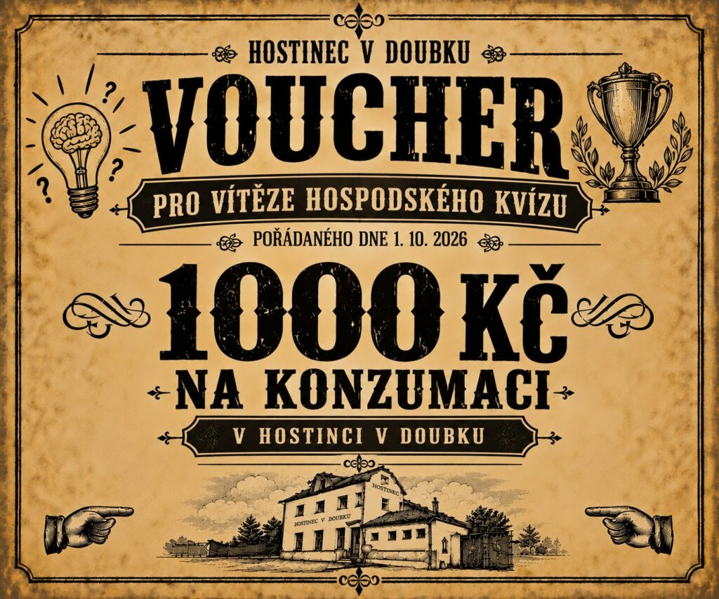 voucher pro vítěze na 1000,-